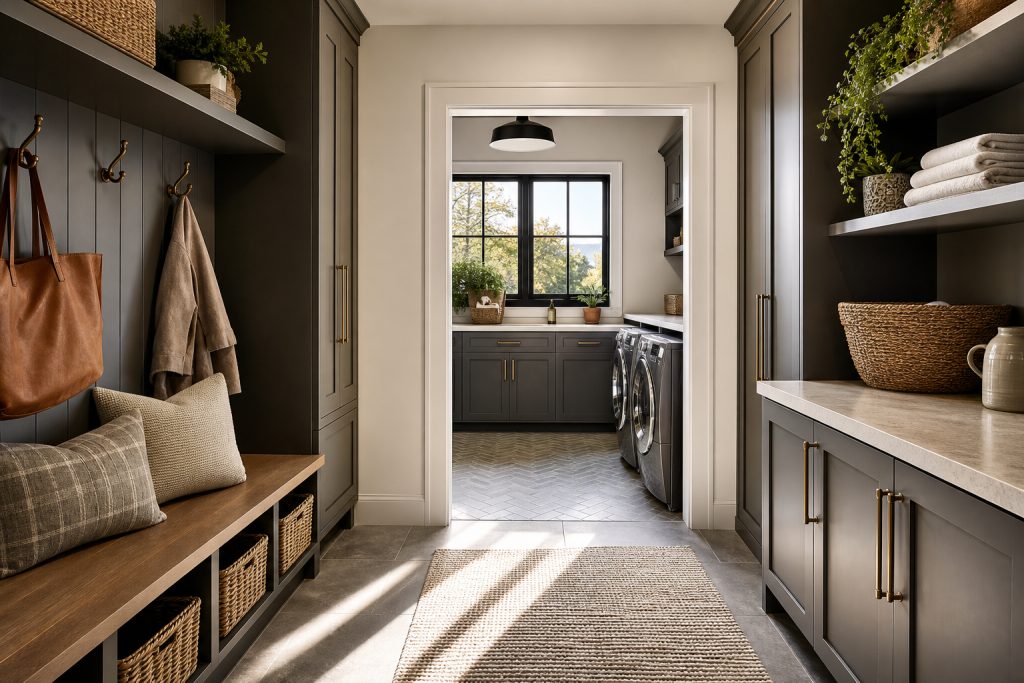 Featured image for Luxury Mudroom and Laundry Room Remodeling