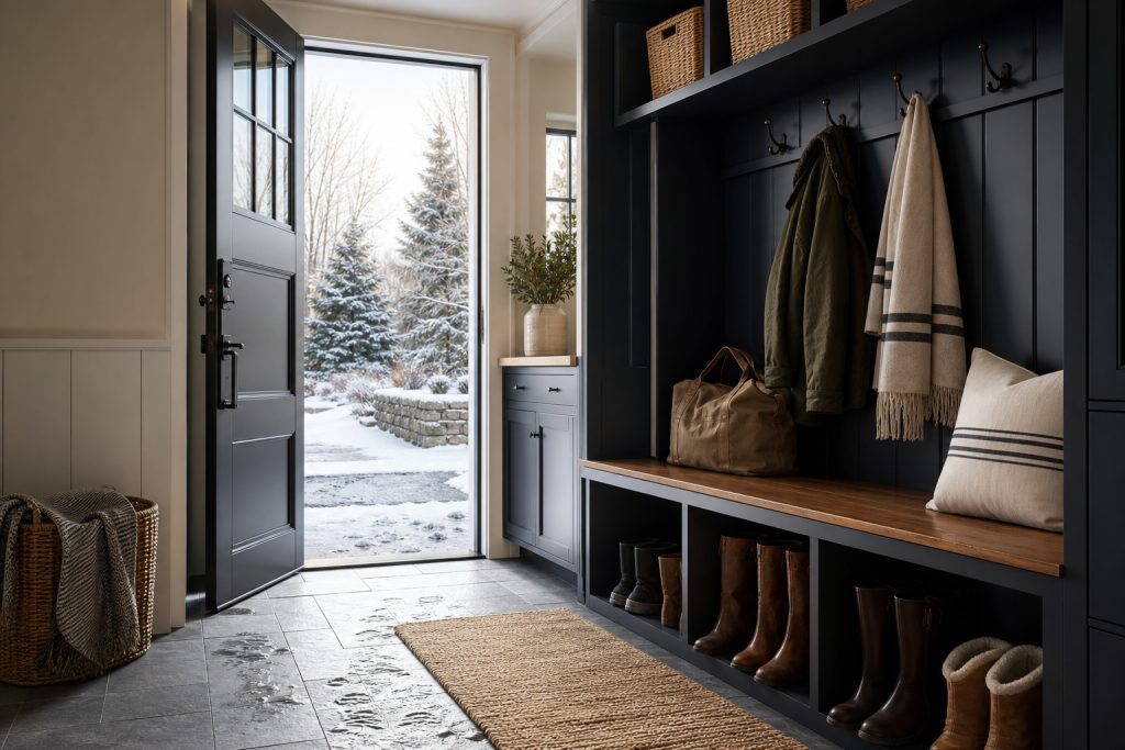 Featured image for Mudroom Materials That Stand Up to New England Weather