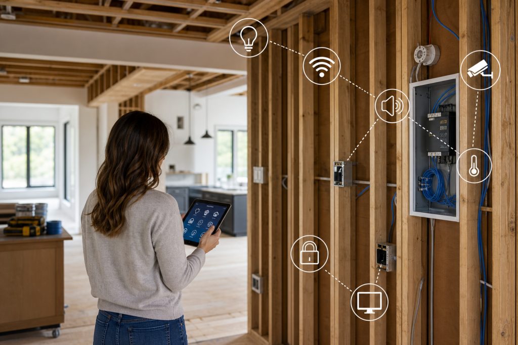 Featured image for What to Plan for Smart Home Features Before Walls Are Closed